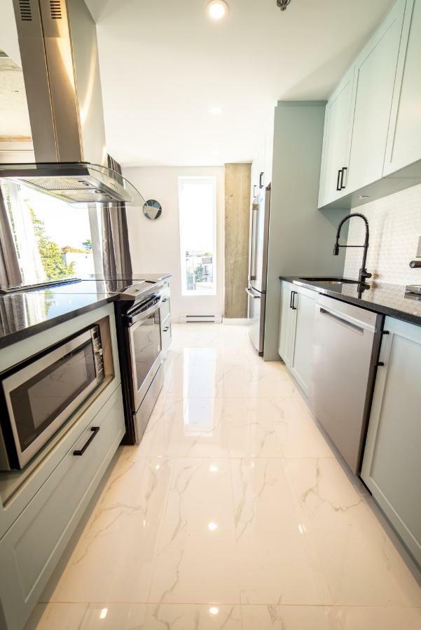 Aux Havres Urbains - Le Penthouse De La 3Ieme Avenue Apartman Québec Kültér fotó