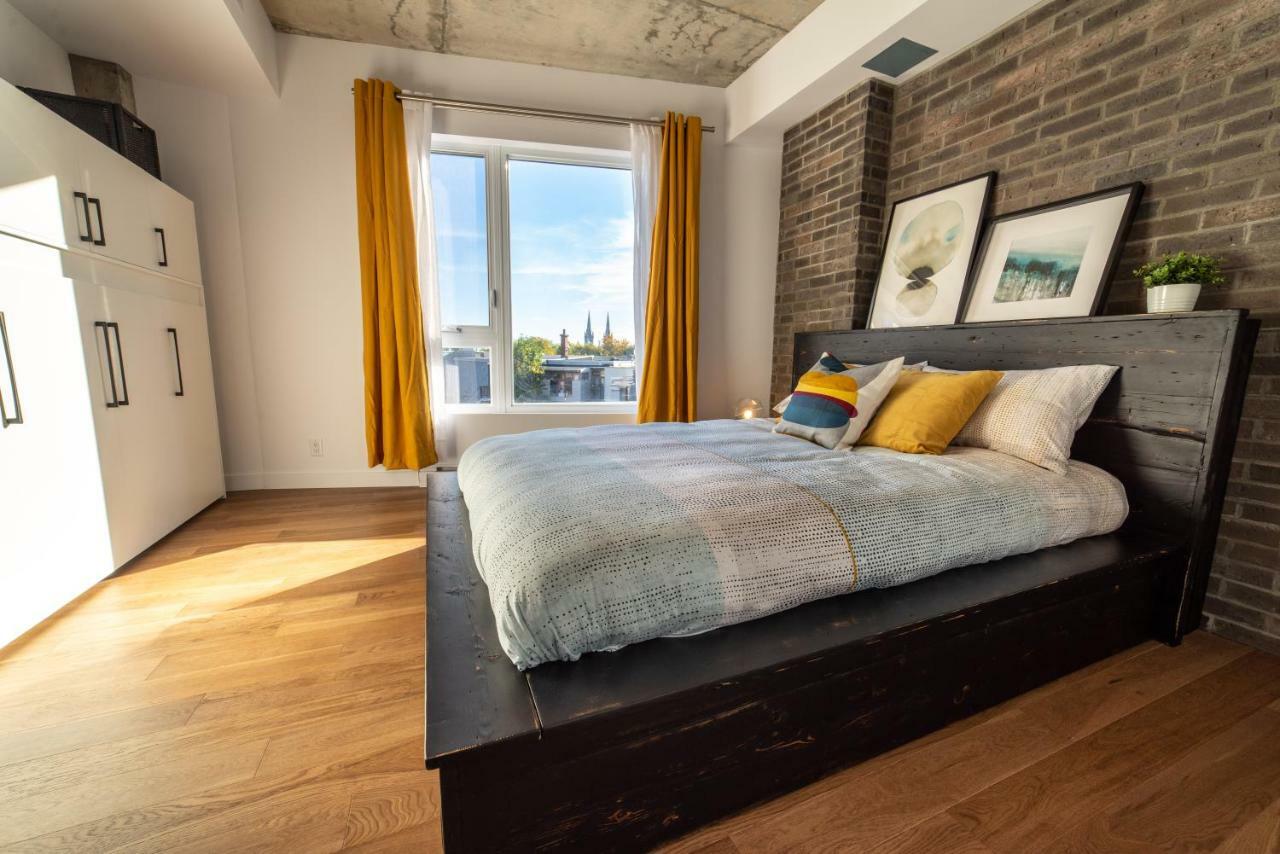 Aux Havres Urbains - Le Penthouse De La 3Ieme Avenue Apartman Québec Kültér fotó