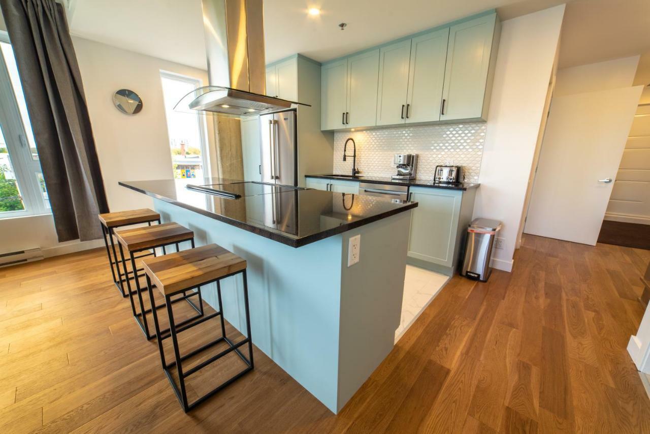 Aux Havres Urbains - Le Penthouse De La 3Ieme Avenue Apartman Québec Kültér fotó