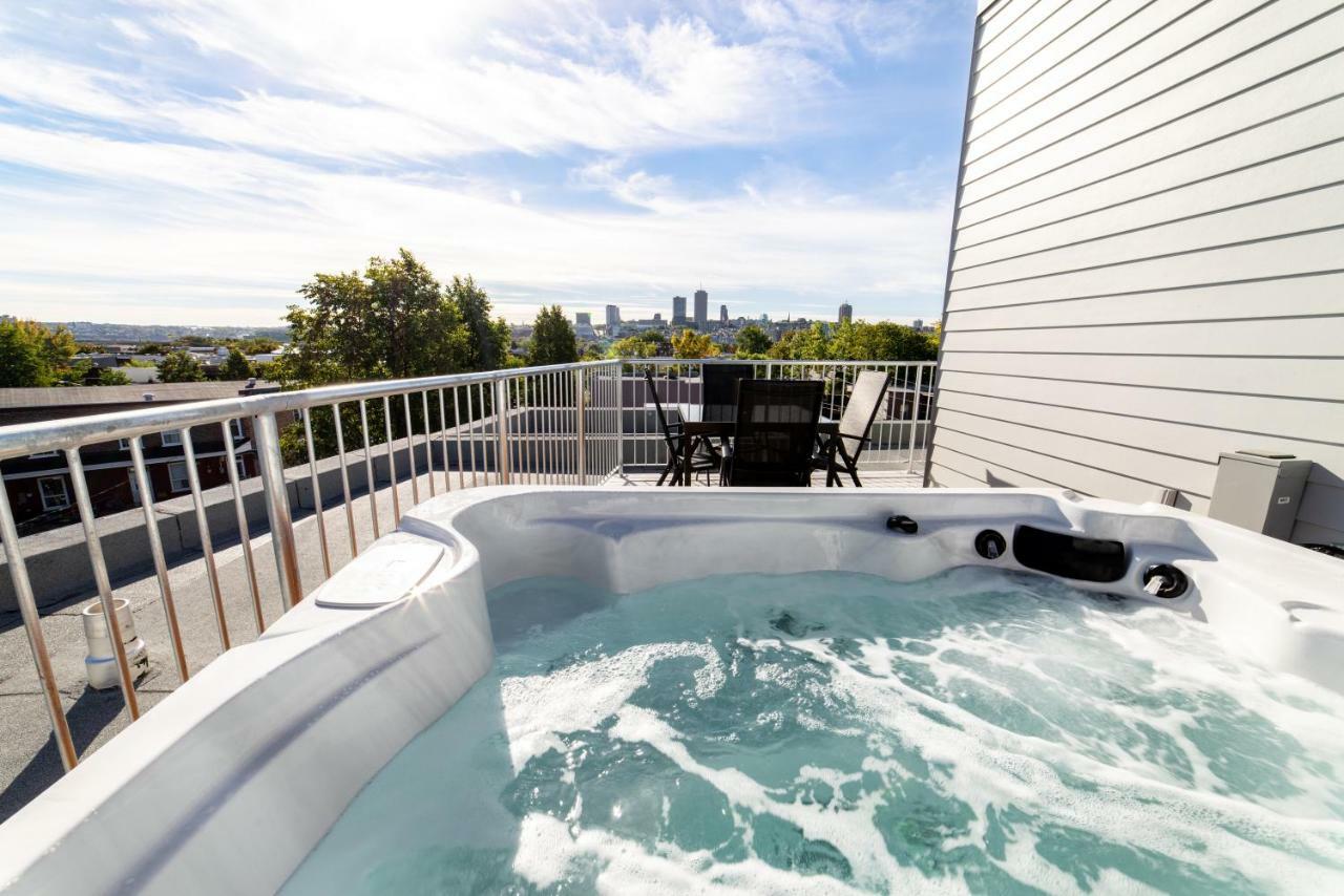Aux Havres Urbains - Le Penthouse De La 3Ieme Avenue Apartman Québec Kültér fotó