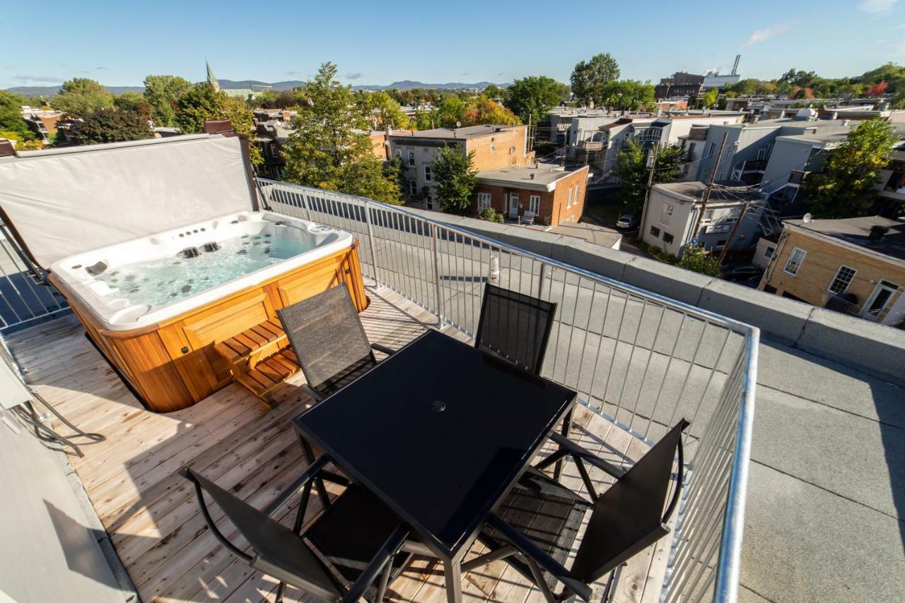 Aux Havres Urbains - Le Penthouse De La 3Ieme Avenue Apartman Québec Kültér fotó
