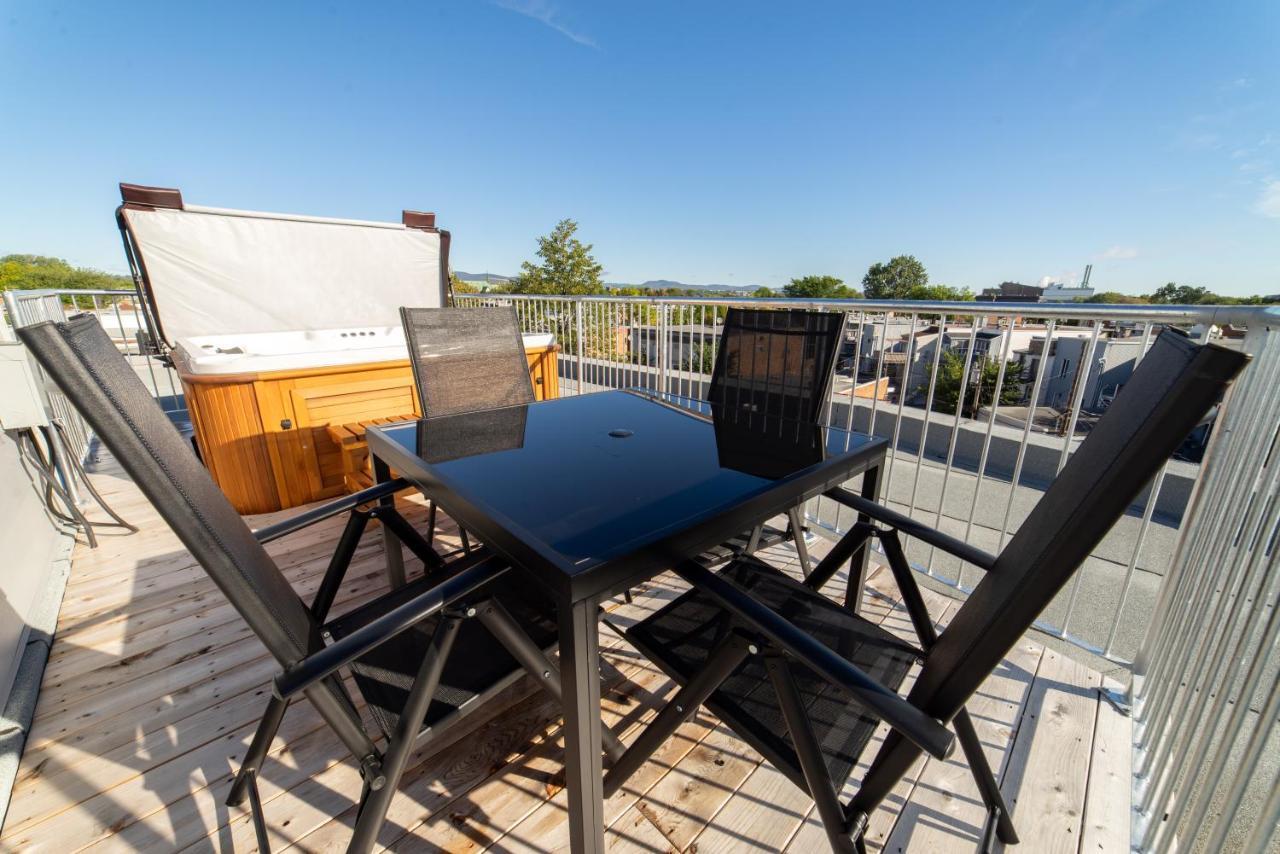 Aux Havres Urbains - Le Penthouse De La 3Ieme Avenue Apartman Québec Kültér fotó
