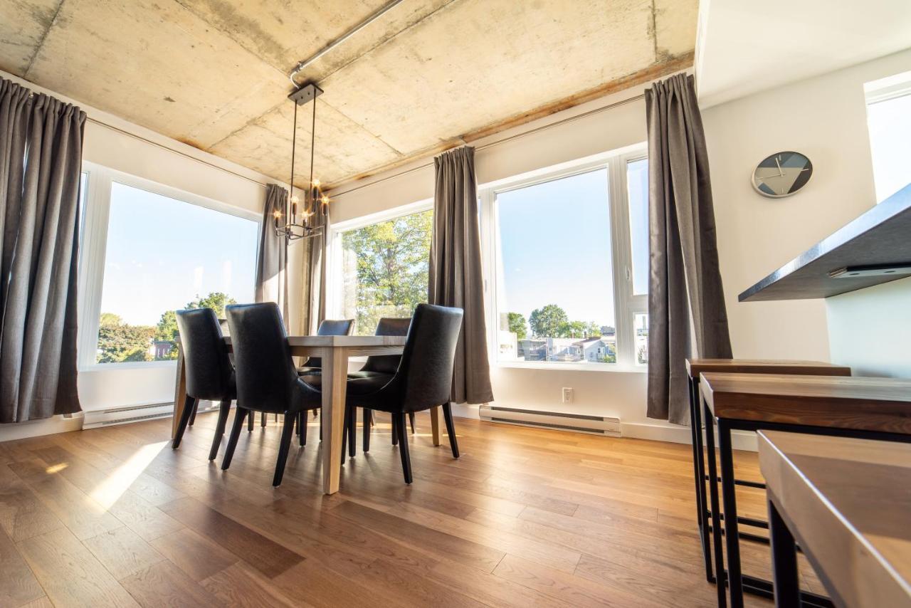Aux Havres Urbains - Le Penthouse De La 3Ieme Avenue Apartman Québec Kültér fotó